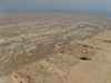 Массада. Северный Дворец. Вид на пустыню и Мертвое море с края круглой площадки
