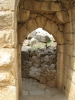 Крепость Нимрод. Центральный вход в крепость Нимрод (северо-запад)