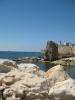 Акко. Вид на развалины крепости крестоносцев.